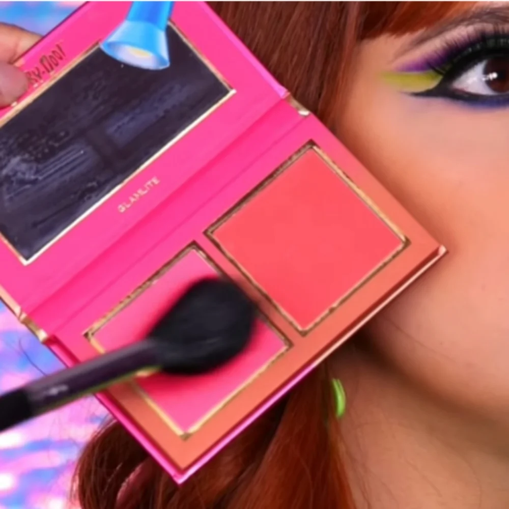 Glamlite Scooby-Doo Blush Duo Palette New